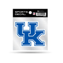 Kentucky University 4"X4" Weeded Decal On Clear Backer