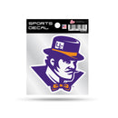 Evansville Purple Aces 4" X 4" Small Style Decal - Primary Logo