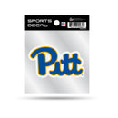 Pitt 4X4 Clear Backer Sports Decal