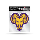 West Chester Golden Rams 4" X 4" Small Style Decal - Primary Logo