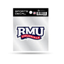 Robert Morris University 4X4 Clear Backer Sports Decal