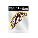 Western Michigan Broncos 4" X 4" Small Style Decal - Primary Logo