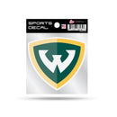 Wayne State University Warriors 4" X 4" Small Style Decal - Primary Logo