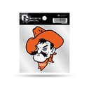 Oklahoma State 4"X4" Weeded Mascot Decal