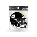 Steelers Clear Back Decal with Helmet (4"X4")