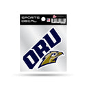 Oral Roberts Golden Eagles 4" X 4" Small Style Decal - Primary Logo