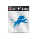 Lions Clear Backer Decal W/ Primary Logo (4"X4")