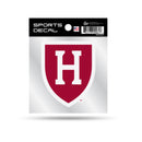 Harvard 4X4 Clear Backer Sports Decal