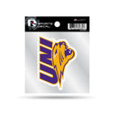 Northern Iowa 4"X4" Clear Backer Decal