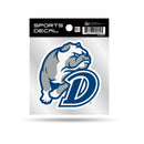 Drake University 4X4 Clear Backer Sports Decal