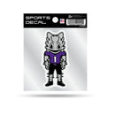 Tcu 4"X4" Weeded Mascot Decal