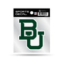 Baylor 4X4 Clear Backer Sports Decal