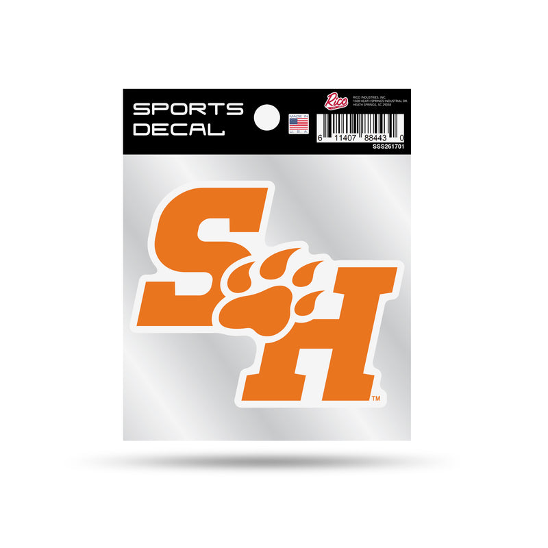 Sam Houston State Bearkats 4"X4" Small Style Decal - Primary Logo