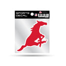 Southern Methodist Mustangs 4" X 4" Small Style Decal - Primary Logo
