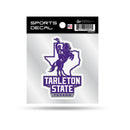 Tarleton State 4X4 Clear Backer Sports Decal