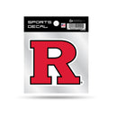 Rutgers Primary Logo Small Style Decal (4"X4")