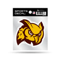 Rowan College Of New Jersey 4X4 Clear Backer Sports Decal