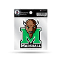 Marshall 4"X4" Weeded Decal On Clear Backer