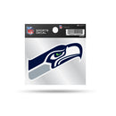 Seahawks Clear Backer Decal (4"X4")