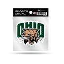 Ohio University 4X4 Clear Backer Sports Decal