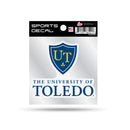 Toledo Rockets 4" X 4" Small Style Decal - Primary Logo