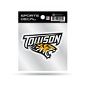 Towson University 4X4 Clear Backer Sports Decal