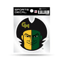 George Mason Patriots 4x4 Clear Backer Sports Decal