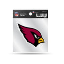 Cardinals - AZ Clear Backer Decal W/ Primary Logo (4"X4")