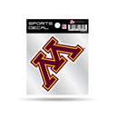Minnesota Golden Gophers 4" X 4" Small Style Decal - Primary Logo