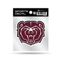 Missouri State 4X4 Clear Backer Sports Decal