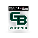 Wisconsin–Green Bay Phoenix 4" X 4" Small Style Decal - Primary Logo