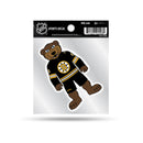 Boston Bruins Mascot Logo Clear Backer Decal (4"X4")