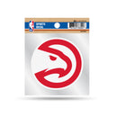 Hawks -ATl Clear Backer Decal W/ Primary Logo (4"X4")