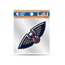 Pelicans Clear Backer Decal W/ Primary Logo (4"X4")