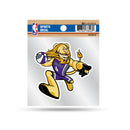 Kings - SAC Clear Backer Decal W/ Mascot Logo (4"X4")
