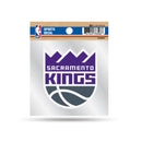 Kings - SAC Clear Backer Decal W/ Primary Logo (4"X4")
