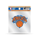Knicks Clear Backer Decal W/ Primary Logo (4"X4")