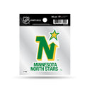 Stars  Clear Backer Decal W/ Retro Logo (4"X4")