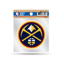 Nuggets Clear Backer Decal W/ Primary Logo (4"X4")