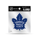 Maple Leafs  Clear Backer Decal W/ Primary Logo (4"X4")
