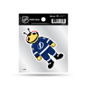 Lightning  Clear Backer Decal W/ Mascot Logo (4"X4")