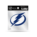 Lightning  Clear Backer Decal W/ Primary Logo (4"X4")