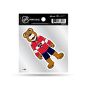 Panthers - FL Clear Backer Decal W/ Mascot Logo (4"X4")