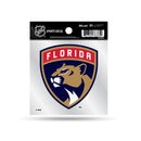 Panthers - FL Clear Backer Decal W/ Primary Logo (4"X4")