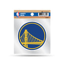 Warriors Clear Backer Decal W/ Primary Logo (4"X4")