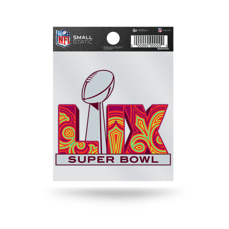 Super Bowl LIX Generic Small Static Cling