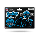 Panthers 5-Pc Sticker Sheet