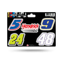 Hendrick Motorsports Team Lineup 5 Piece Decal Sheet
