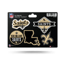 Saints 5-Pc Sticker Sheet
