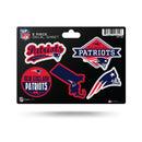 Patriots 5-Pc Sticker Sheet